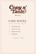 CAKE SLICES